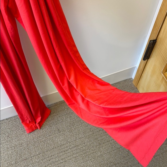 Simple by Suzanne Betro Sz 1X Red Wide Leg Sleeveless Jumpsuit - Picture 4 of 10
